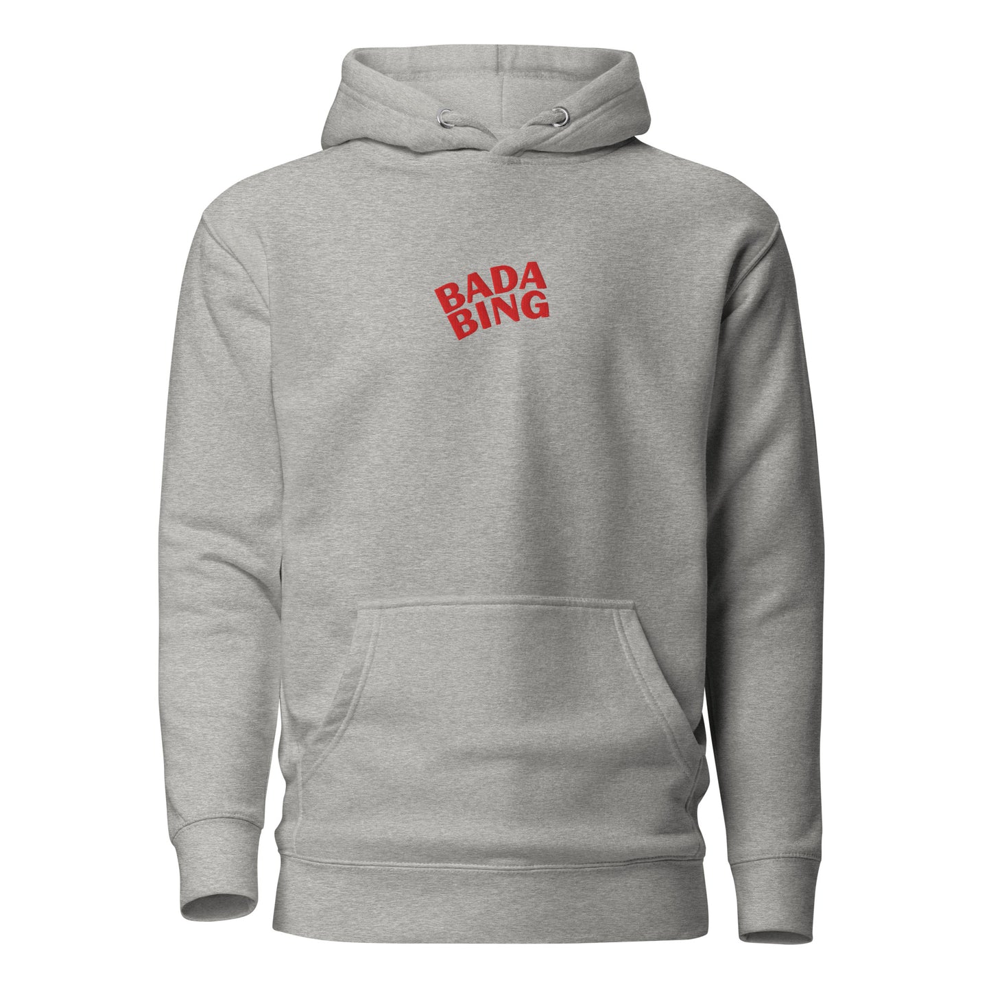 The Bing Embroidered Cotton Hoodie Centre Embroidery