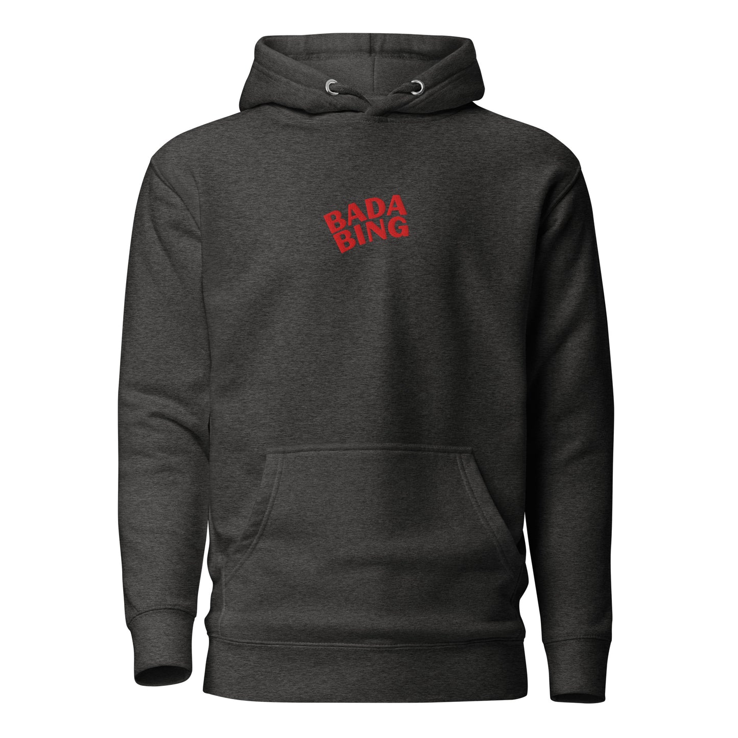 The Bing Embroidered Cotton Hoodie Centre Embroidery
